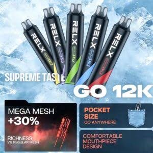 RELX Smash Go 12000 完整介紹｜12K口、口味與規格整理